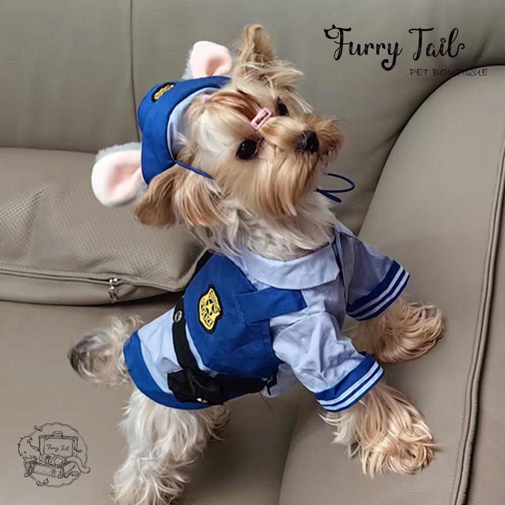 DISNEY Genuine Zootopia Series Judy Pet Dog Cat Hat Accessories
