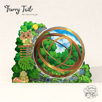 Whimsy Hamster Small Pet Running Wheel Spinner Runner