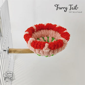 Colorful Soft Warm Pet Bird Parrot Small Pets Nest House