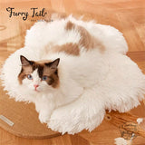 Cmisstree - Cloud Wood Cat Tree Climber Scratching Post Hanging Hammock