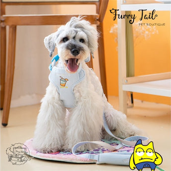 Touchdog Little Monster Pet Dog Cat Harness & Leash With Backpack