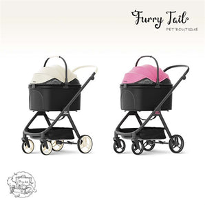 Tuffhound Lightweight Folding Detachable Pet Dog Cat Outdoor Stroller