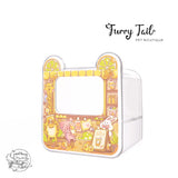 Cute Acrylic Small Pet Hamster Digging Box Bathroom