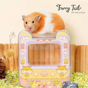 Cute Acrylic Small Pet Hamster Digging Box Bathroom