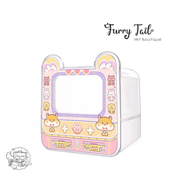 Cute Acrylic Small Pet Hamster Digging Box Bathroom